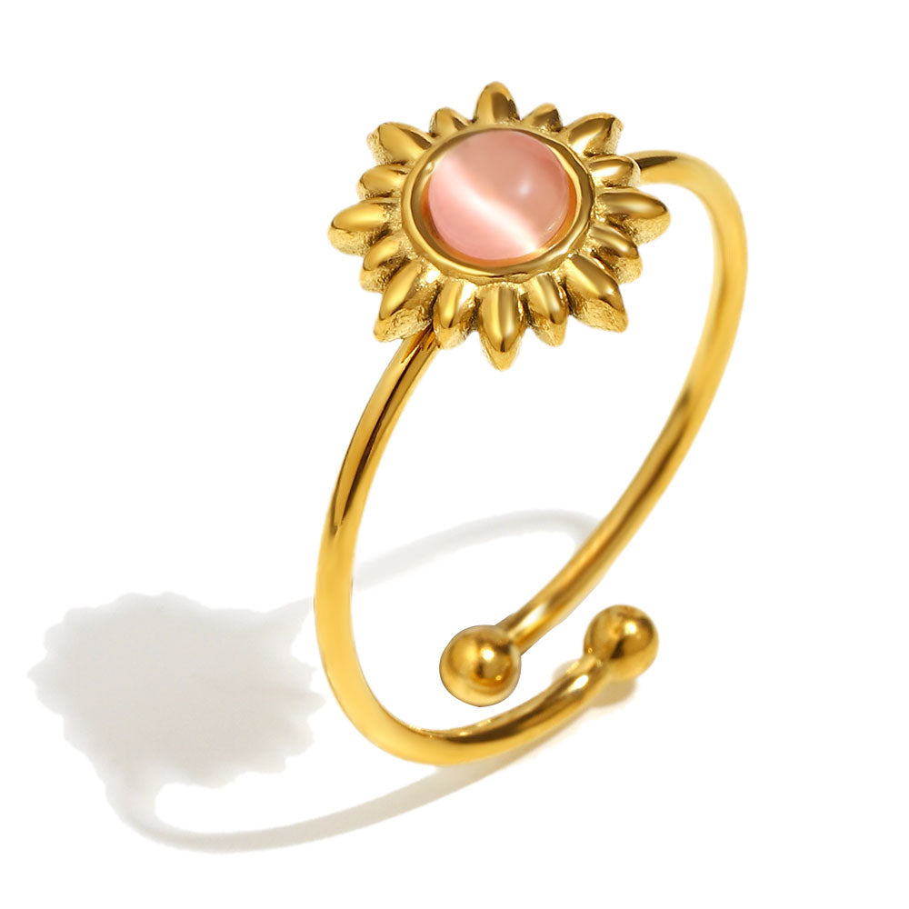 Solara's Sun Ring In Pink