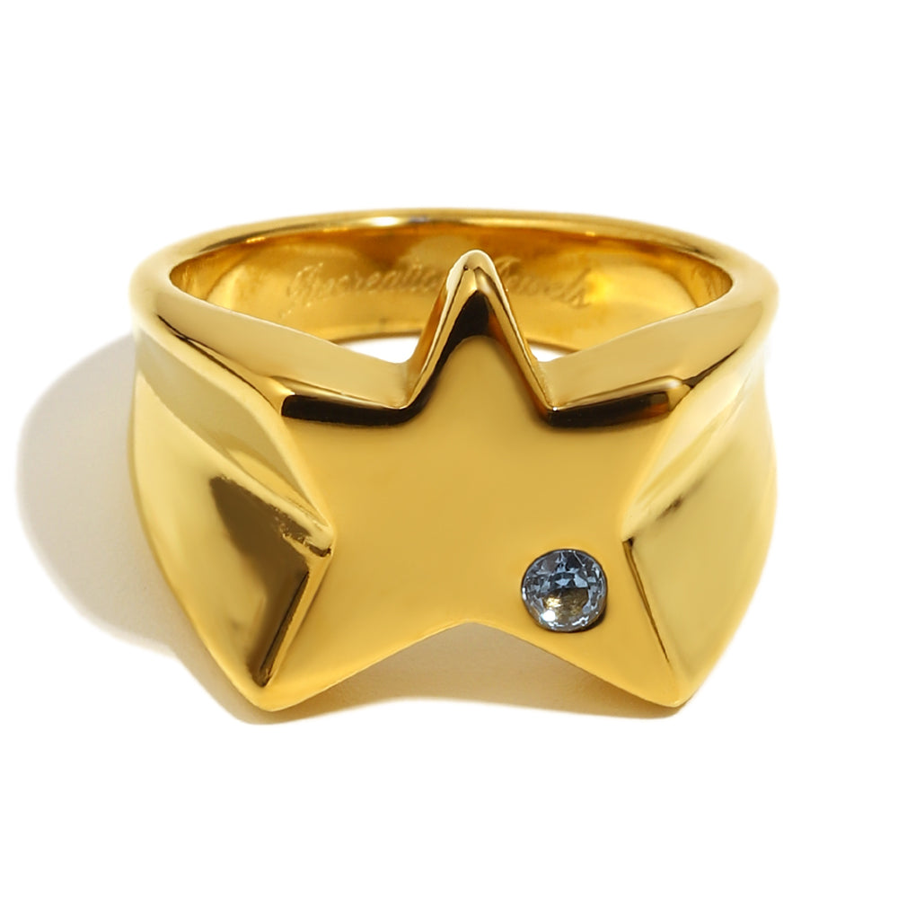 Cecily's Blue Star Ring