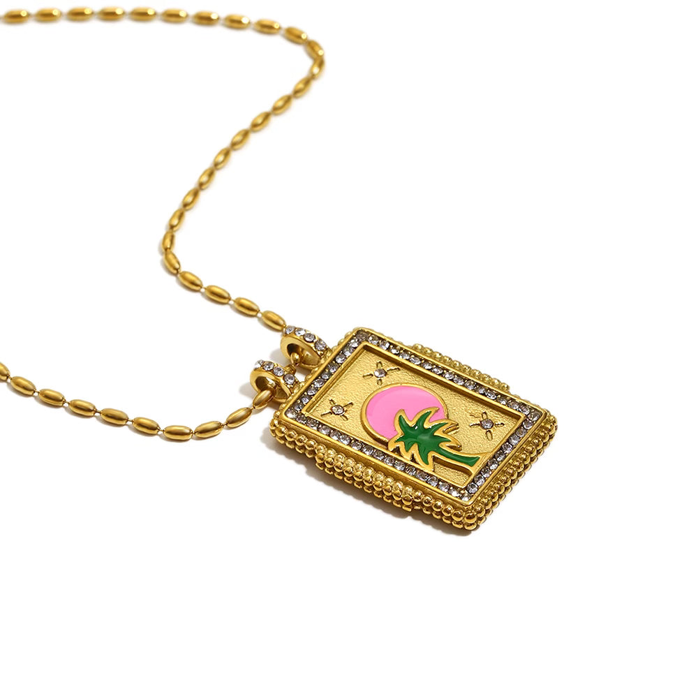 Lydia's Palm Tree Pendant