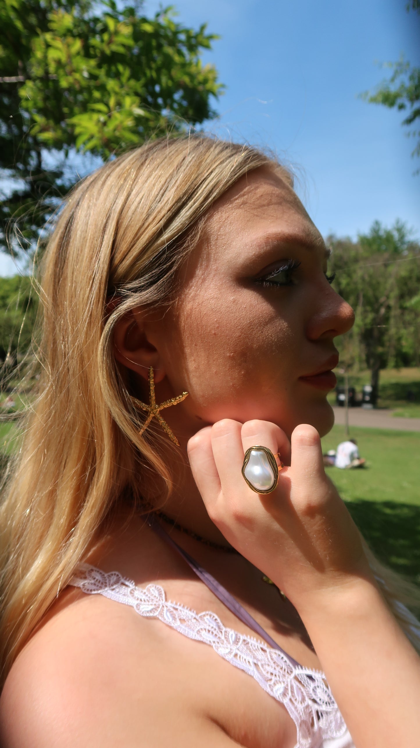 Daisy's Pearl Ring