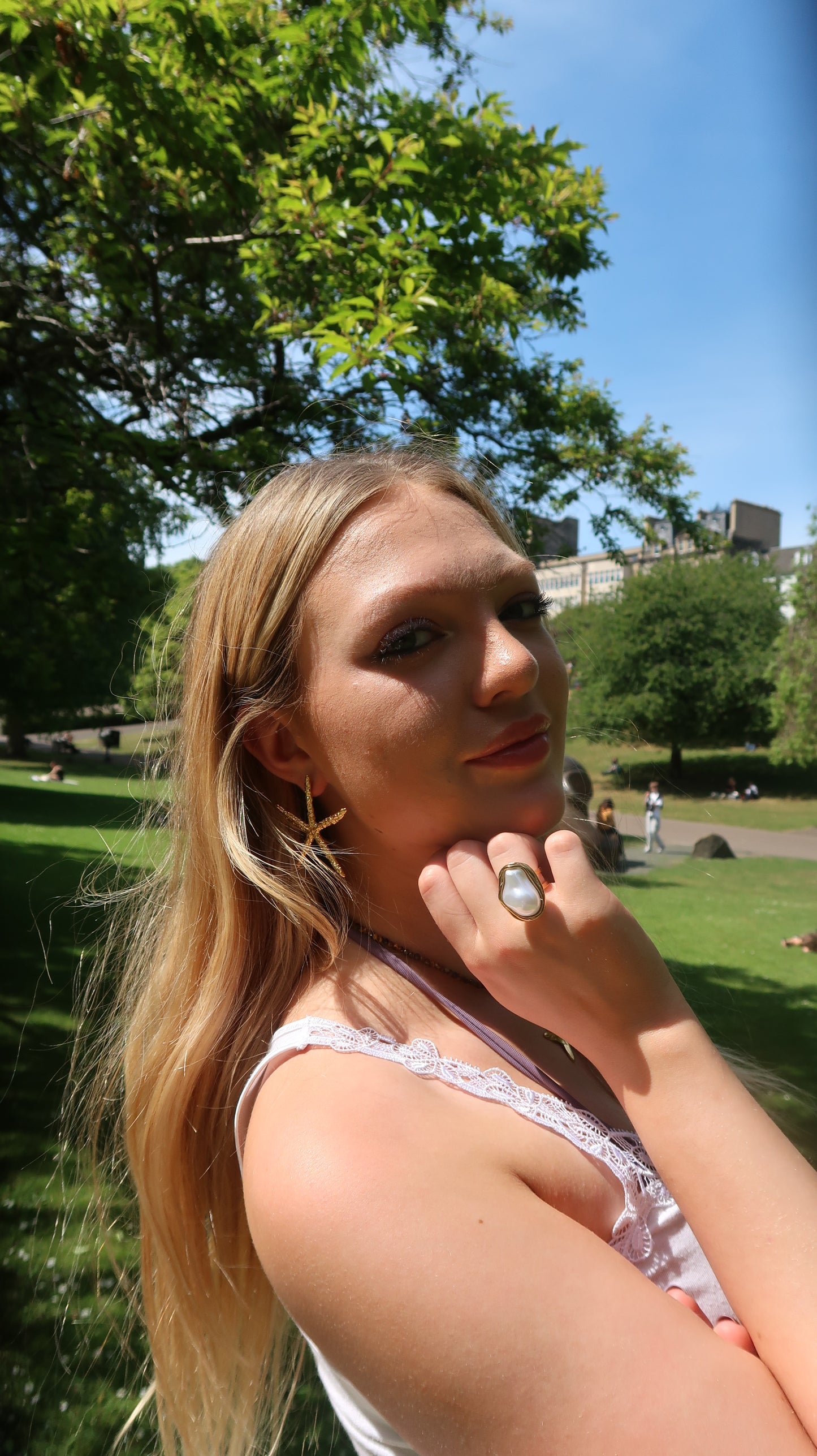 Daisy's Pearl Ring