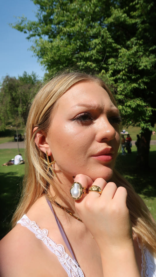 Daisy's Pearl Ring