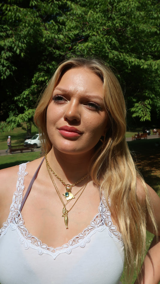 Vivienne’s Gold Charm Necklace