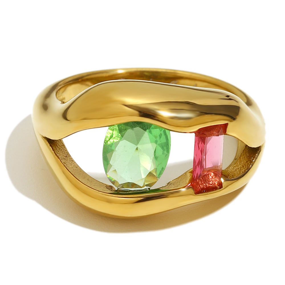 Angelina's gemstone ring