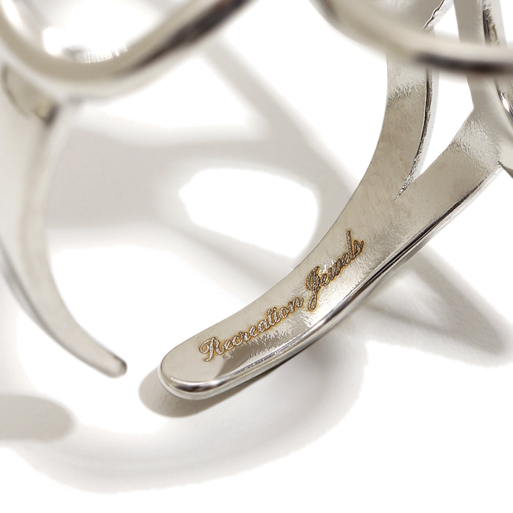 Colette's Flower Ring in Silver