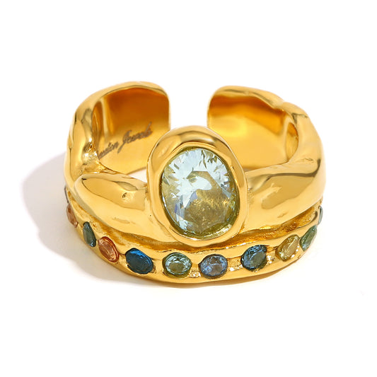 Paloma ring in gold