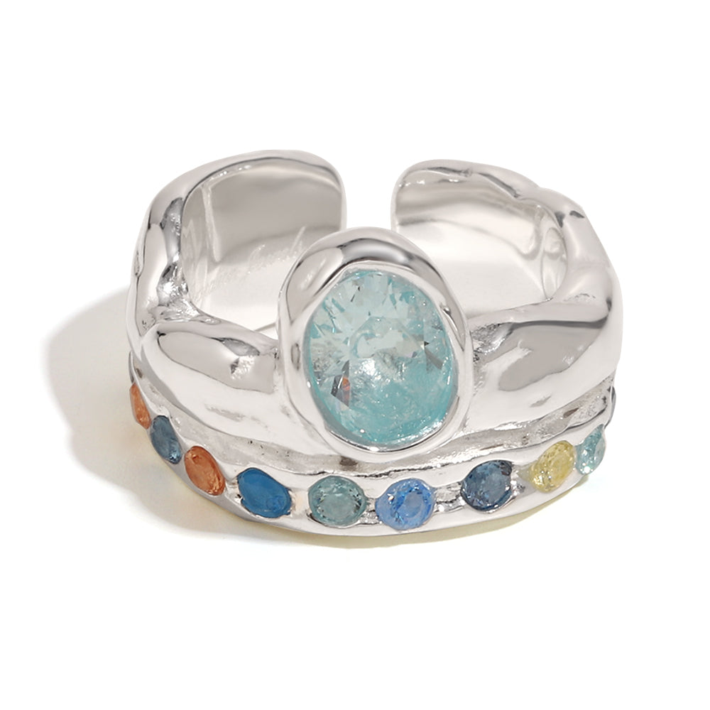 Paloma ring in silver