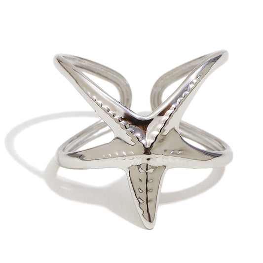 Sienna's Star Ring In Silver