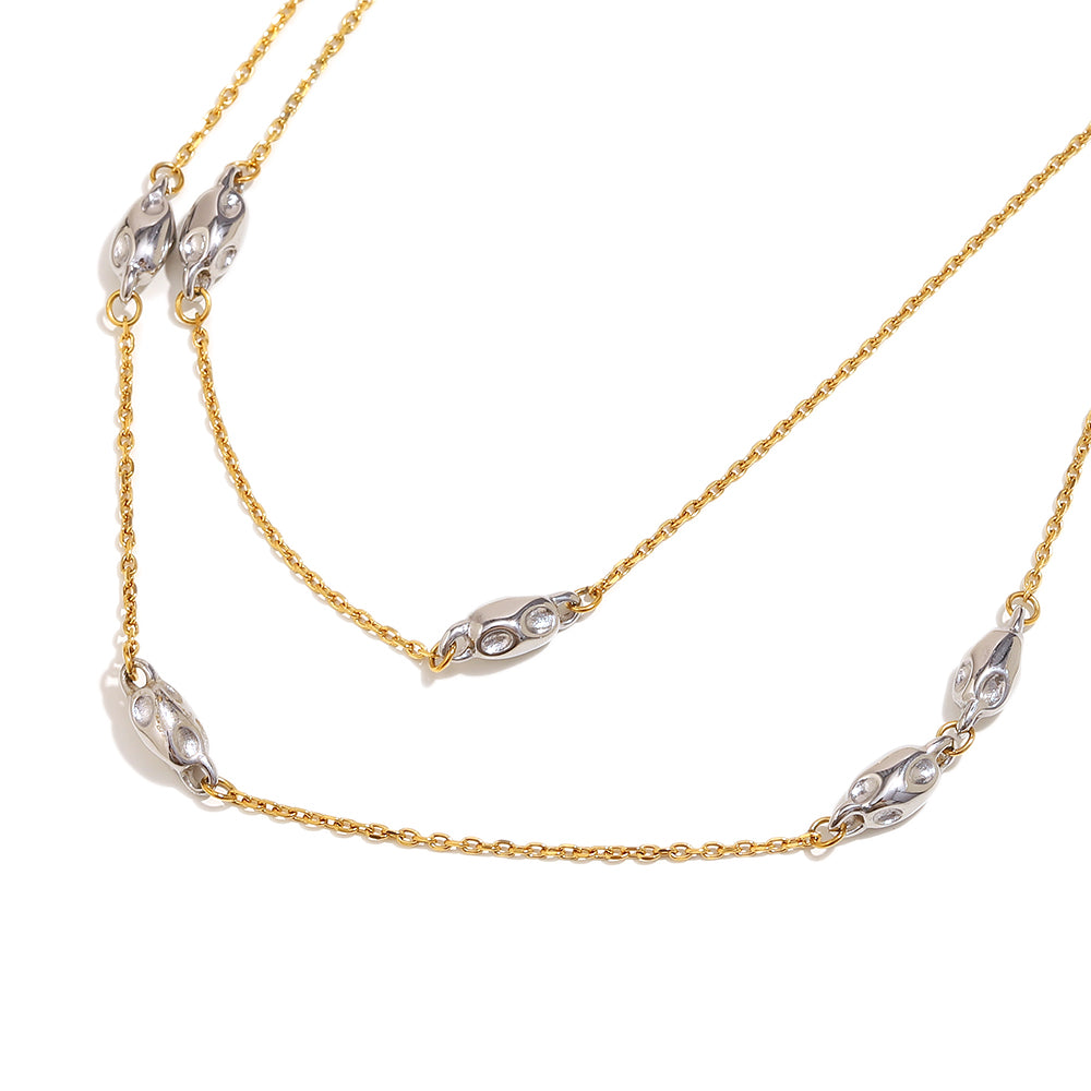 Melanie's Mixed Metal Necklace