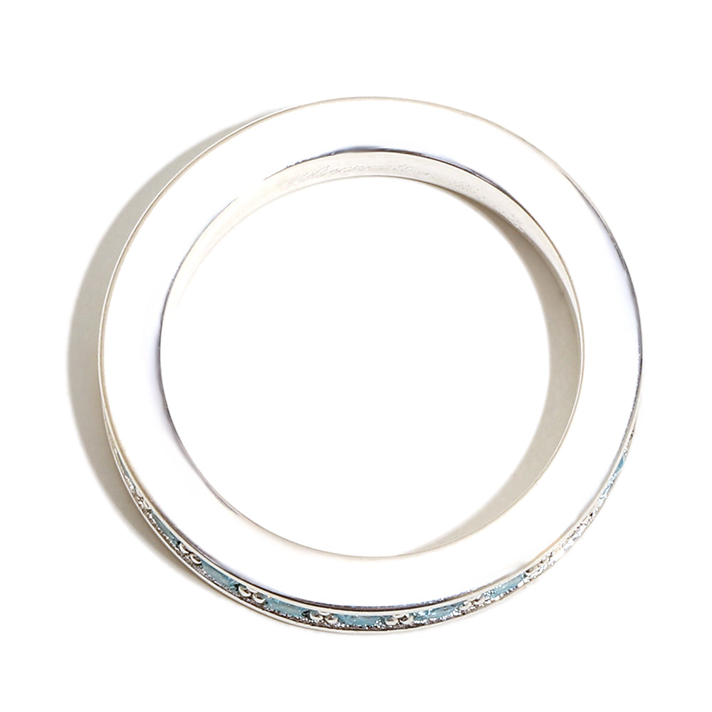 Elise's Blue Ring In Silver