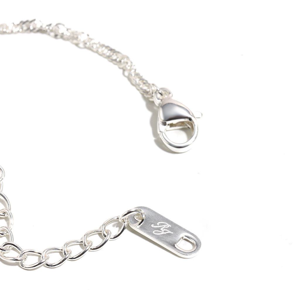 Bee’s Silver Pink Dinosaur Necklace