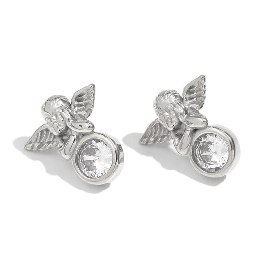 Pip's Cupid Earring In Silver