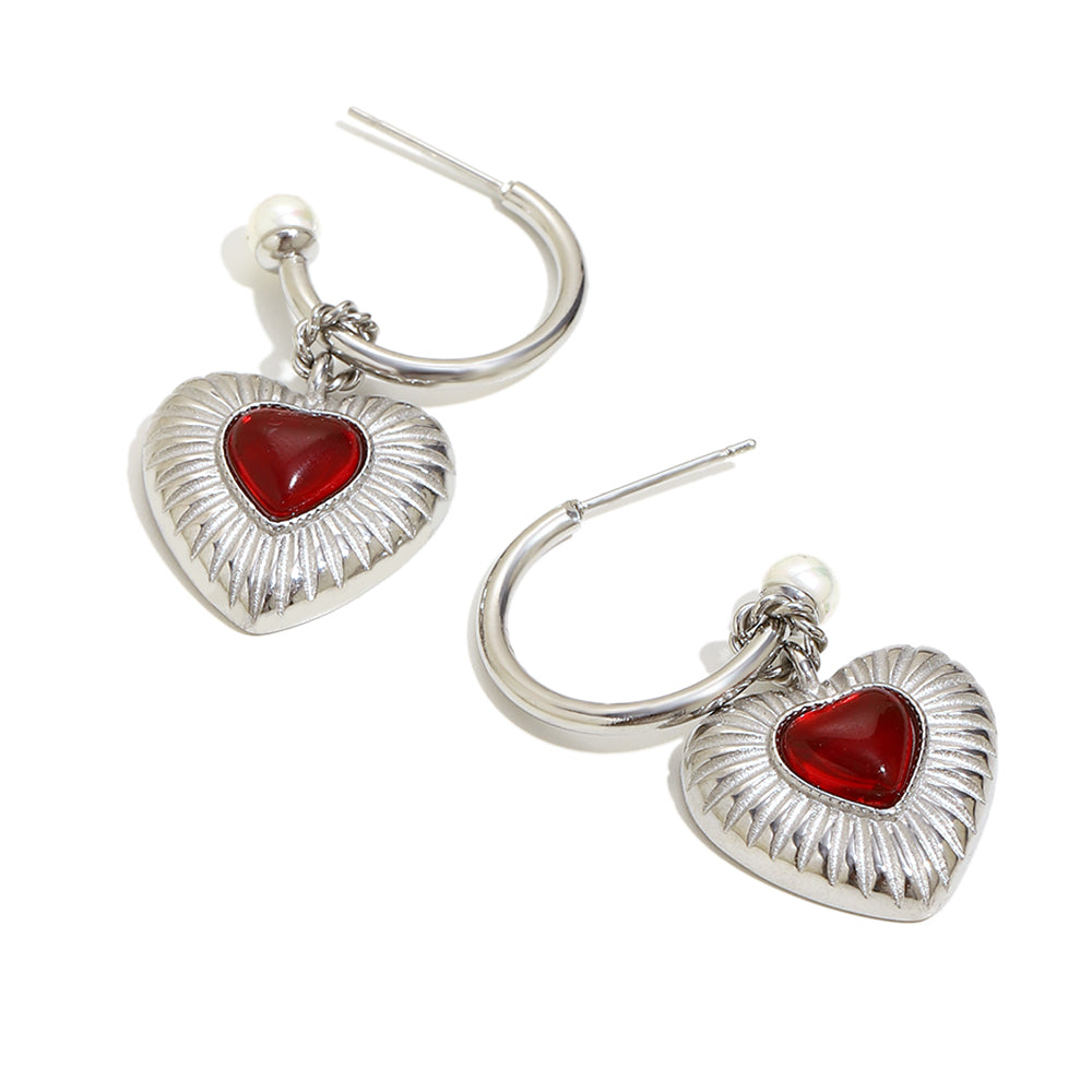 Dolly's Hoop Earrings In Silver
