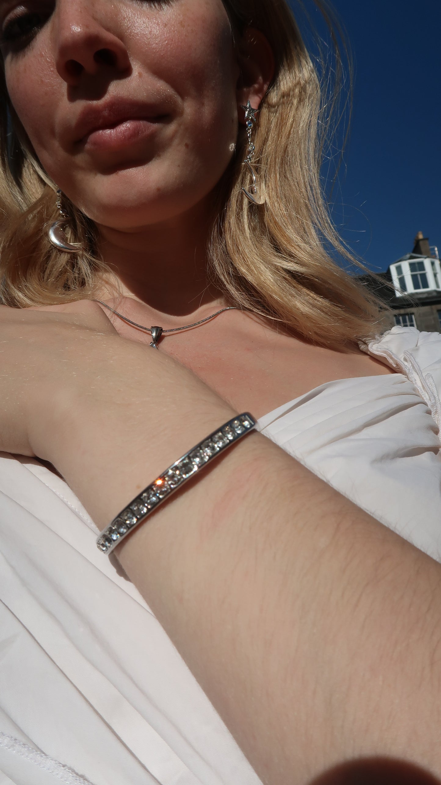 Shel’s everyday bangle in silver