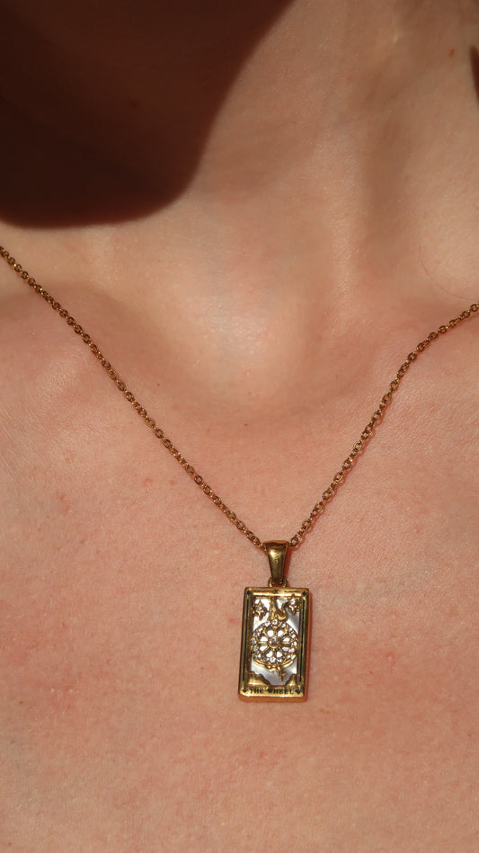 Amika's Wheel of Fortune Necklace
