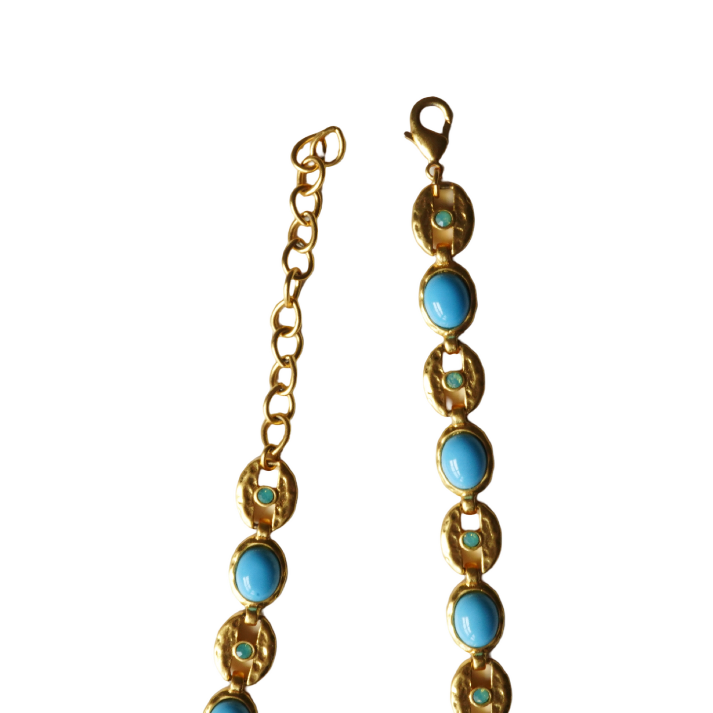 Joy's Blue Gemstone Necklace