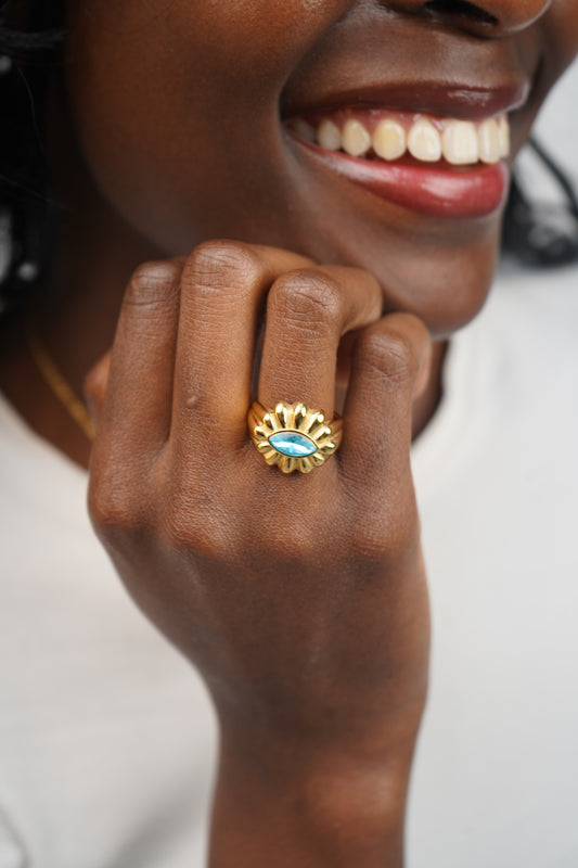 Alice's Blue Gemstone Ring