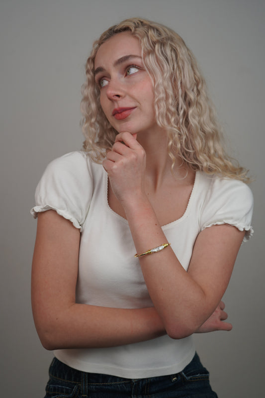 Christina's pearl bangle