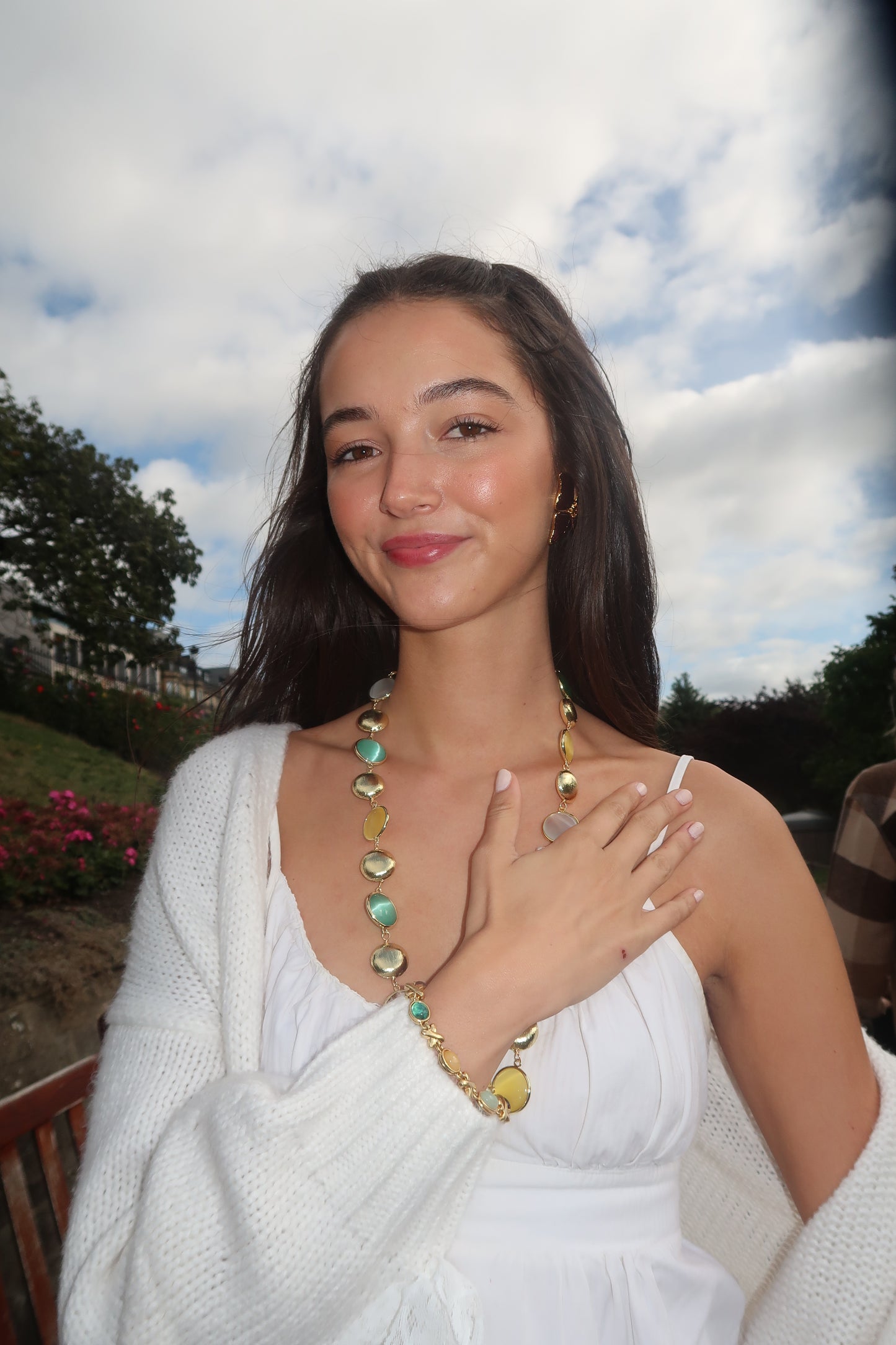 Demetria's Gemstone Chain