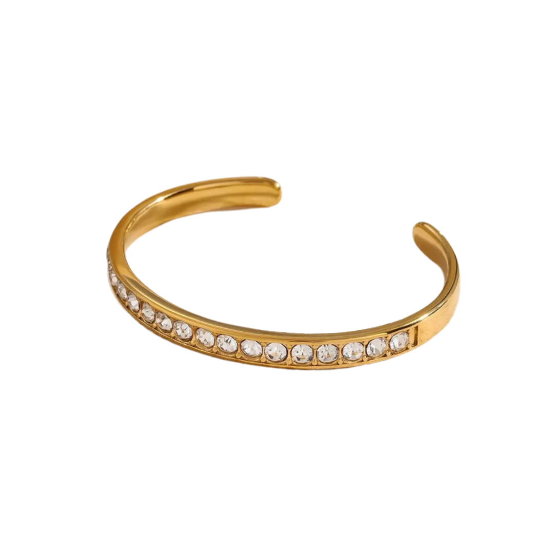 Shel’s everyday bangle in gold