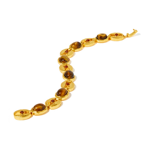 Joy's Gemstone Brown Bracelet