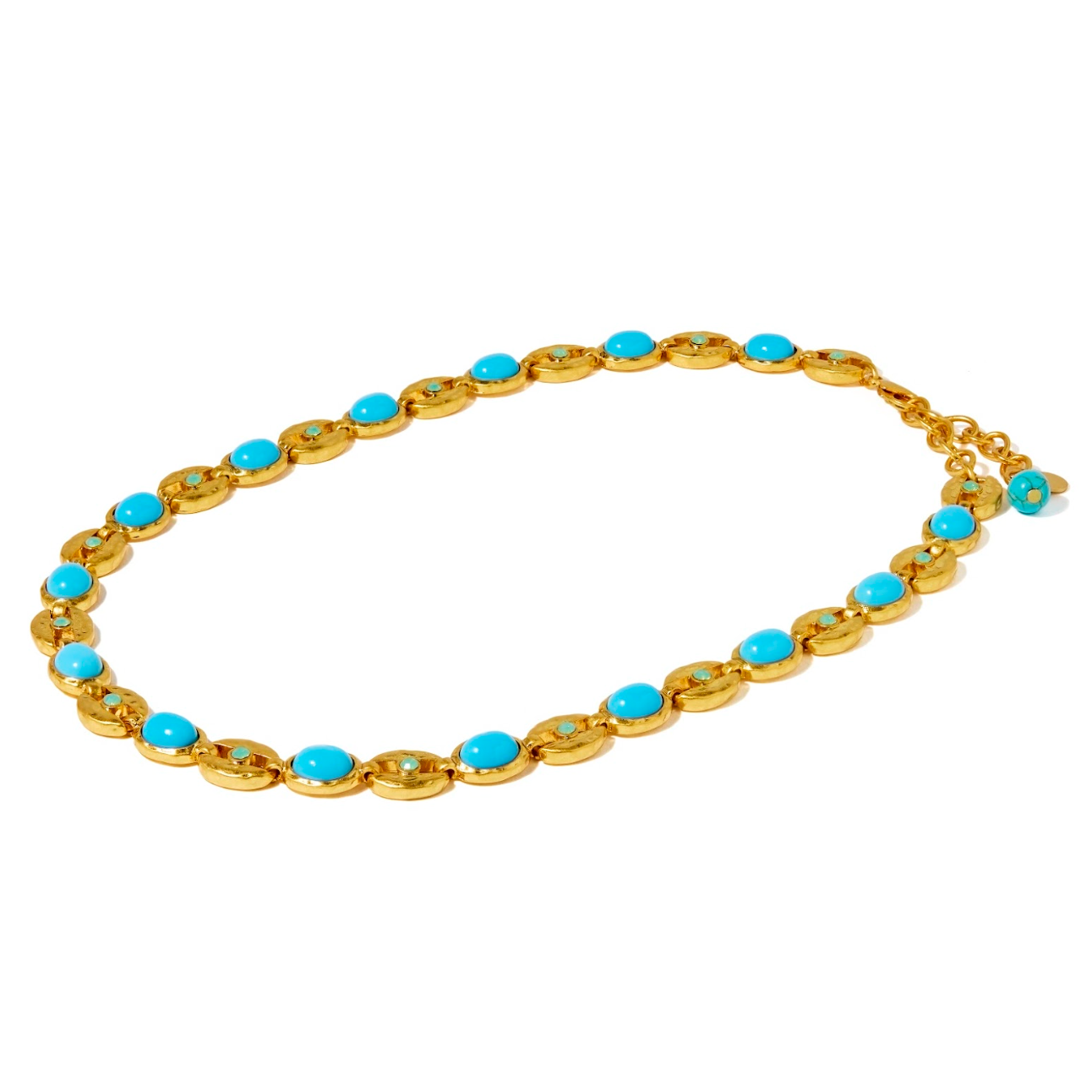 Joy's Blue Gemstone Necklace