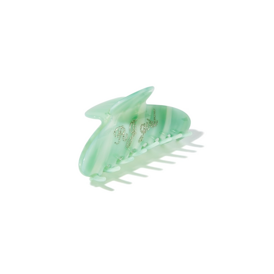 RJ Girl Claw Clip - Mint Pearlescent