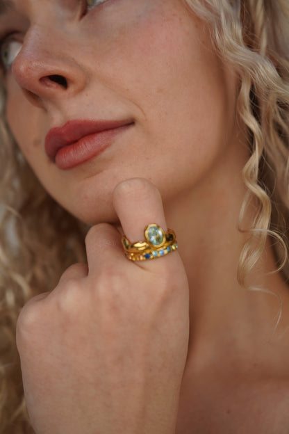 Paloma ring in gold