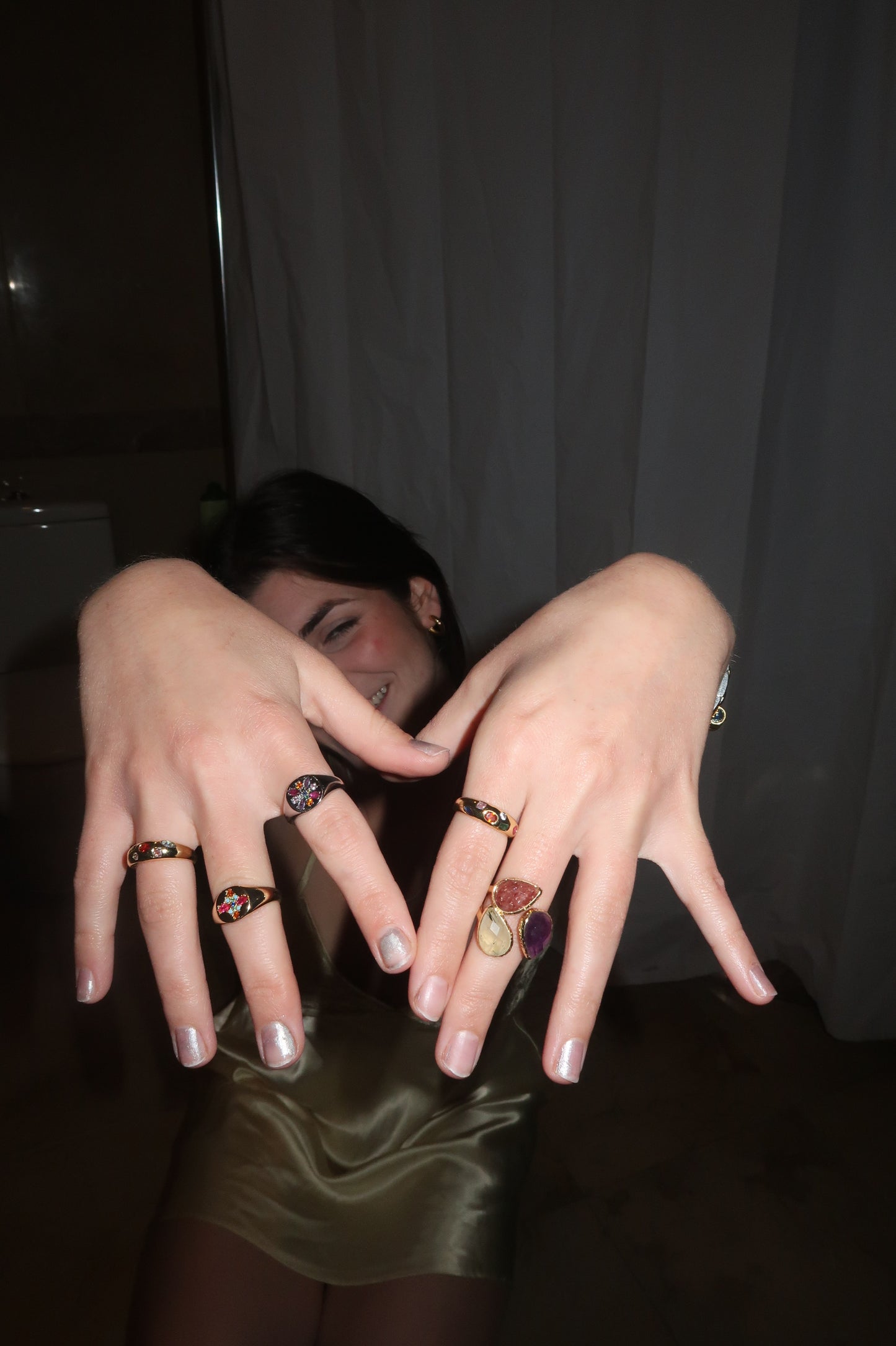 Ruby's Signet ring in silver