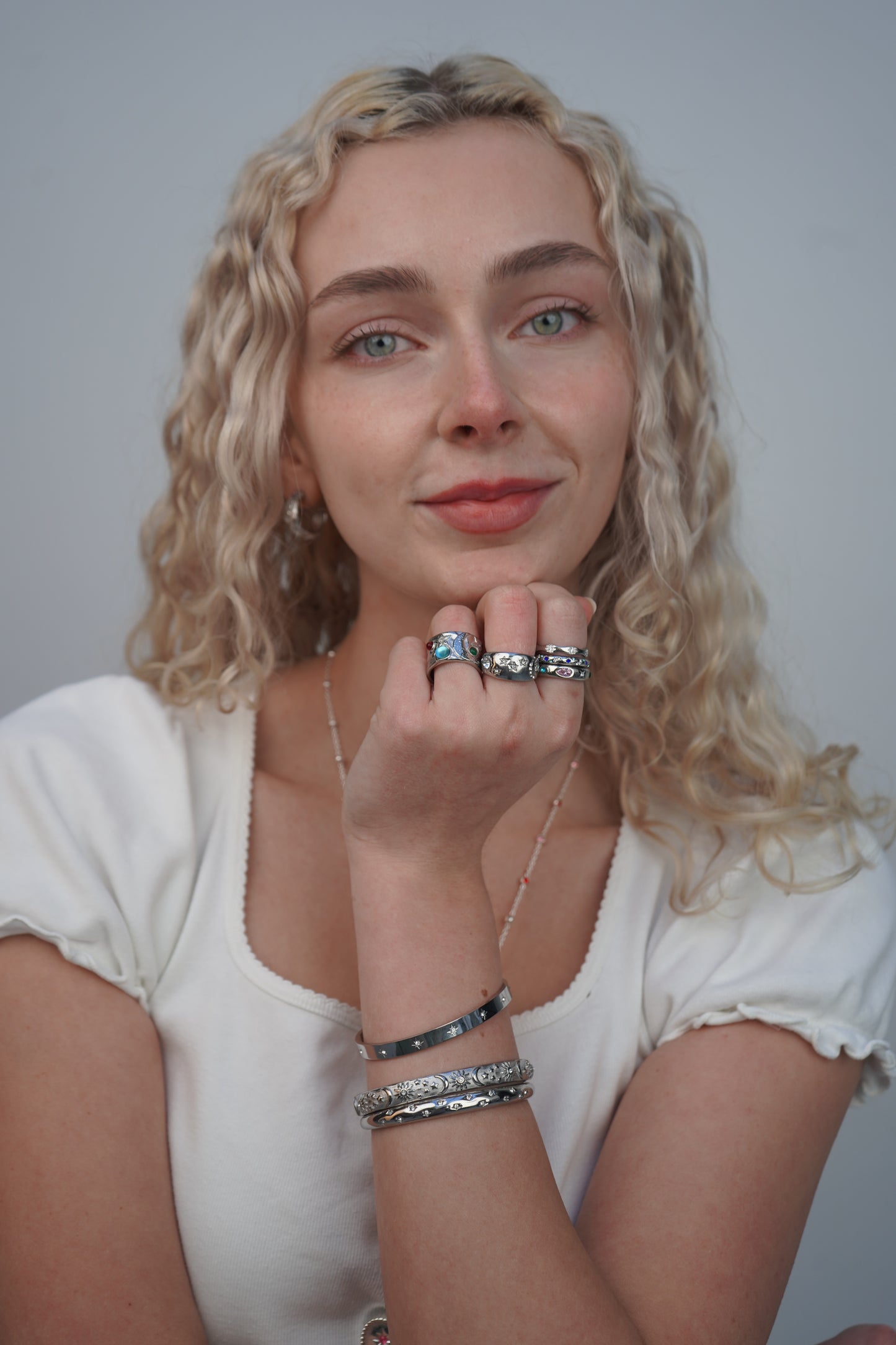 Cressida's Silver Celestial Ring