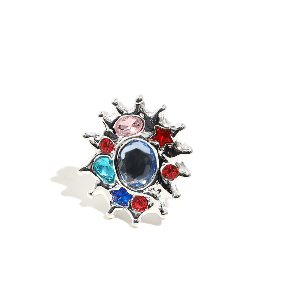 Katelyn's Colourful Ring In Silver