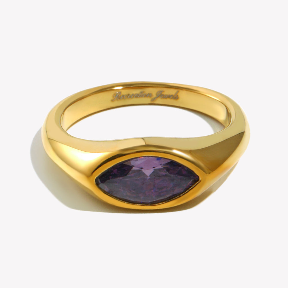Bailey’s violet gemstone ring