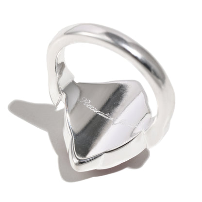 Eliana's Pink Ring In Silver