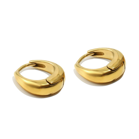 Mimi's Gold Hoops