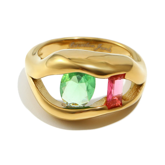 Angelina's gemstone ring