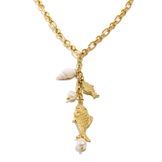 Jada's Fish Charm Necklace