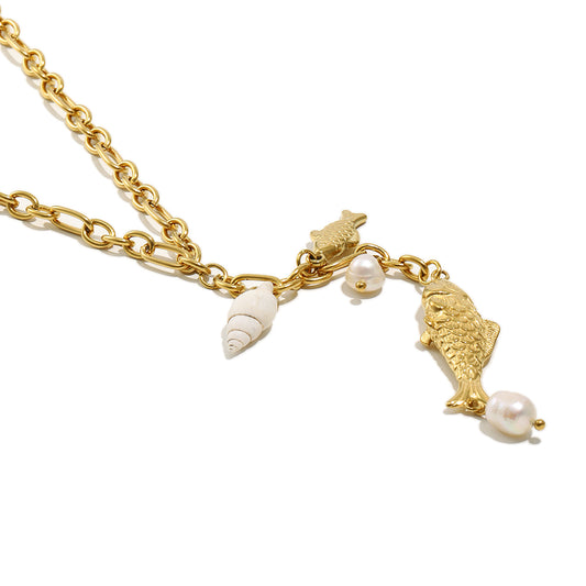 Jada's Fish Charm Necklace