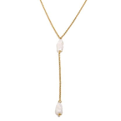Evangeline's Pearl Drop Necklace