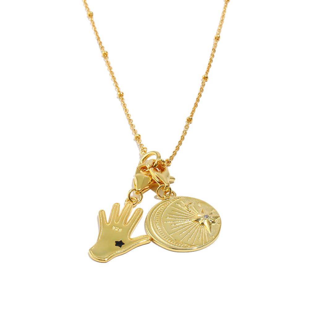 Adelia’s horoscope charm necklace