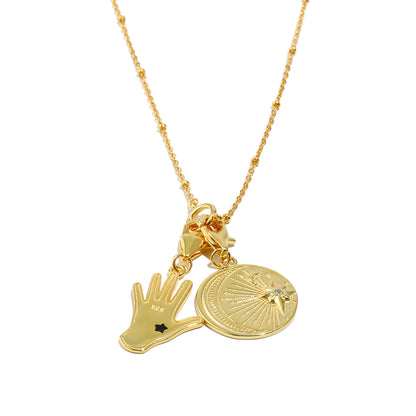 Adelia’s horoscope charm necklace