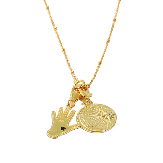 Adelia’s horoscope charm necklace