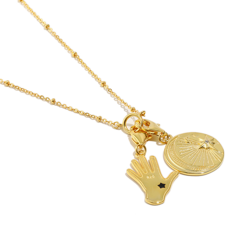 Adelia’s horoscope charm necklace