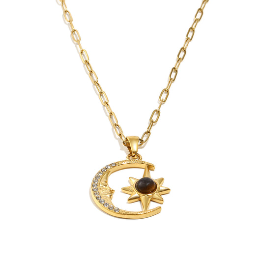 Indigo's Celestial Pendant