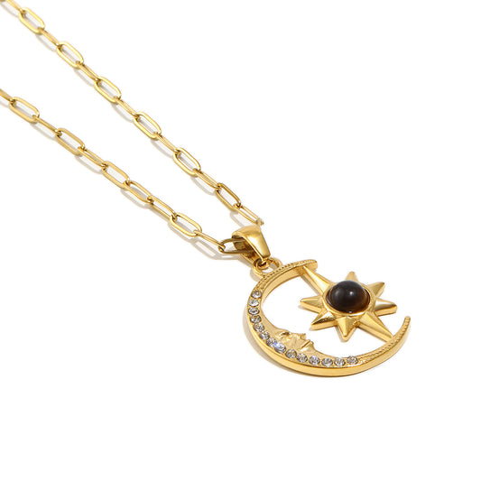 Indigo's Celestial Pendant