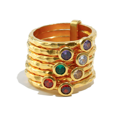 Octavia's stacked ring