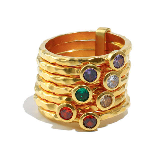 Octavia's stacked ring