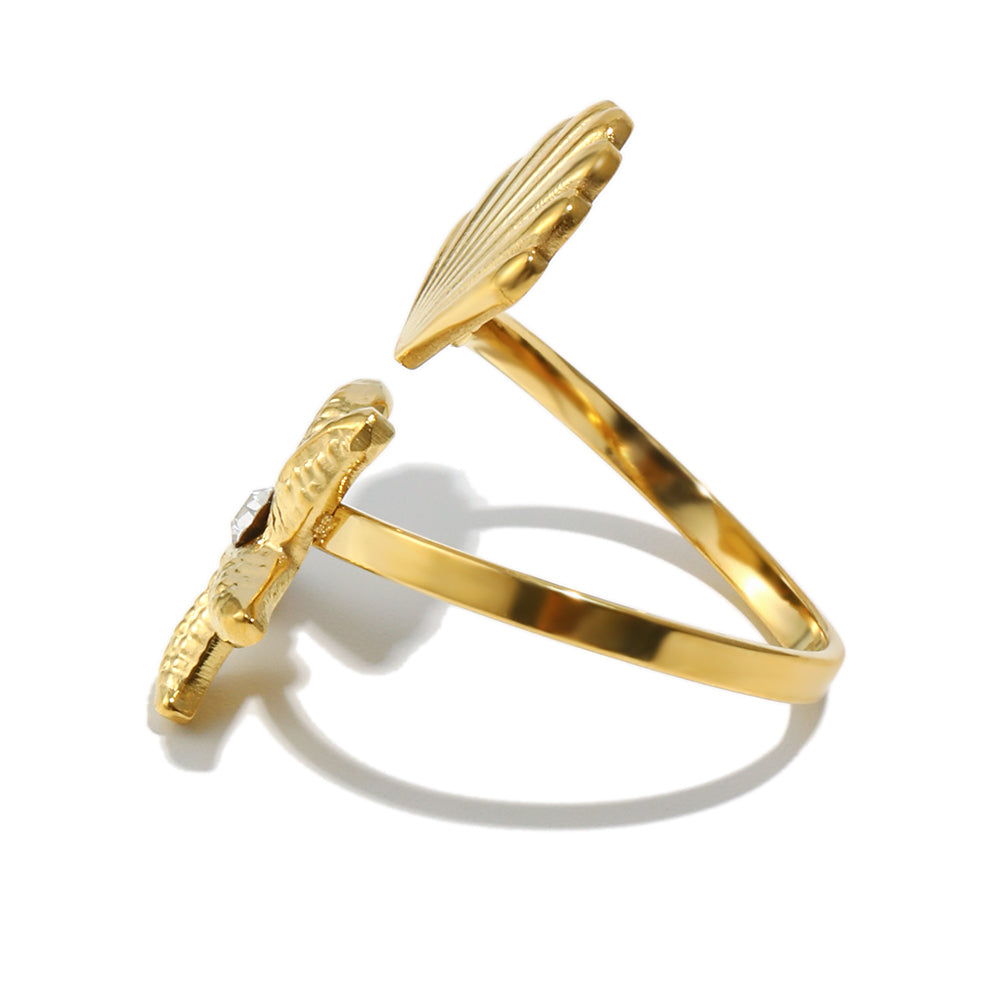 Skylar's Star And Shell Ring