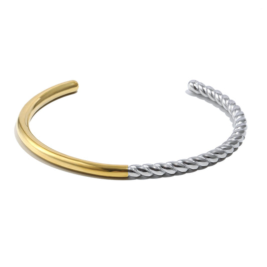 Melanie's Mixed Metal Bangle