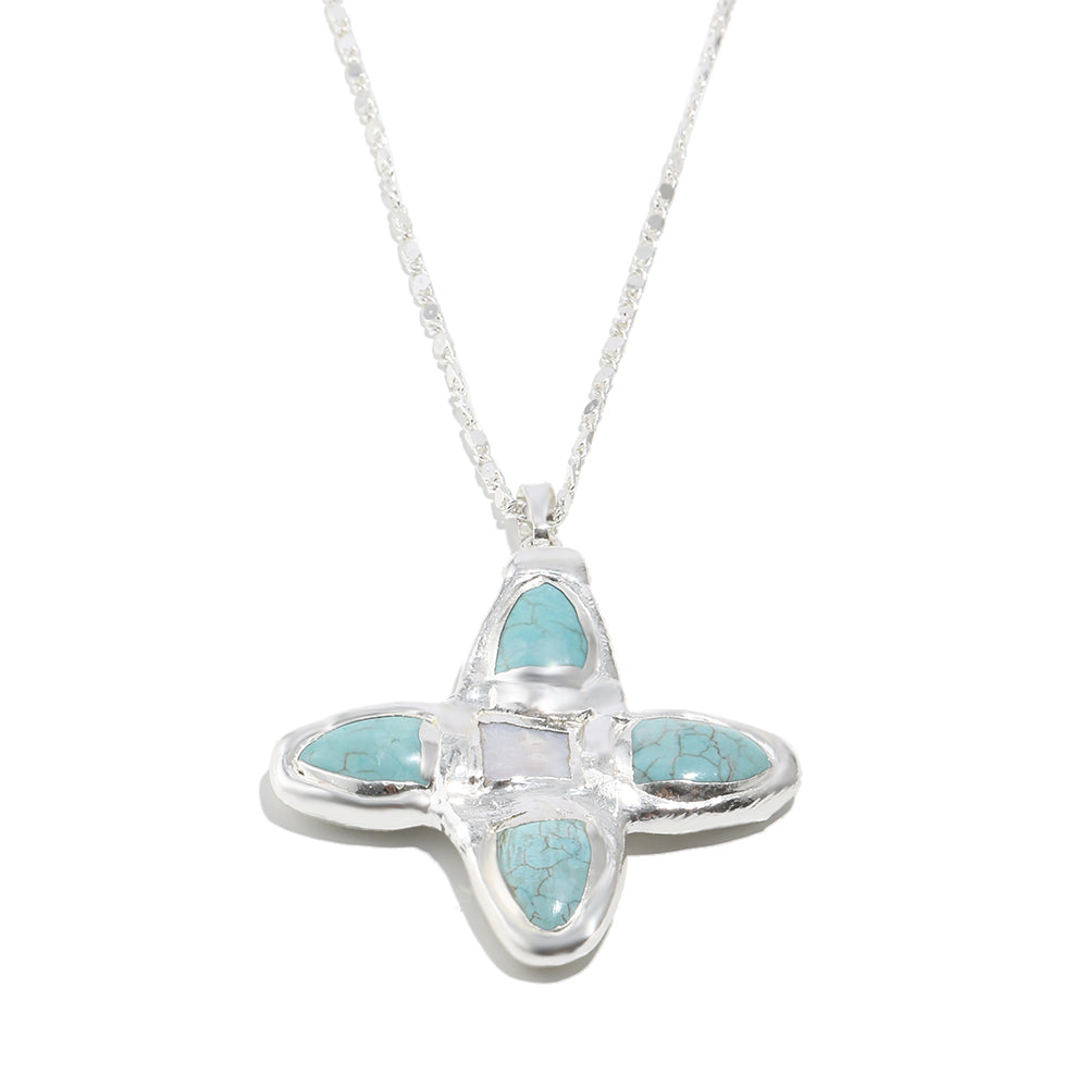 Irene's Silver Cross Necklace