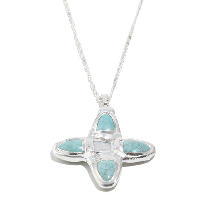 Irene's Silver Cross Necklace